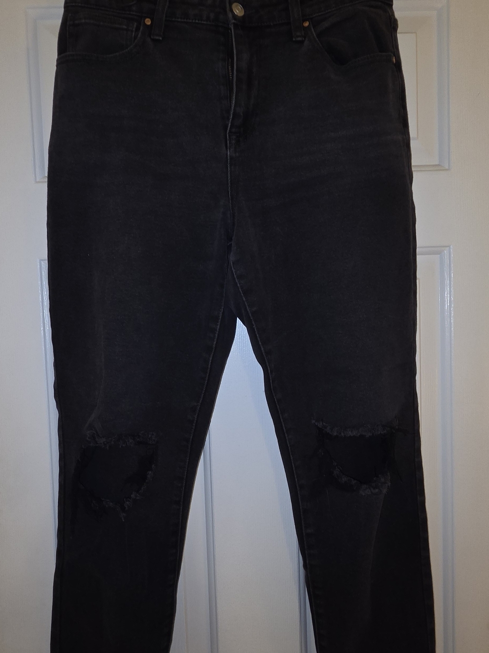 No Boundaries Vintage Black Skinny Ripped Jeans